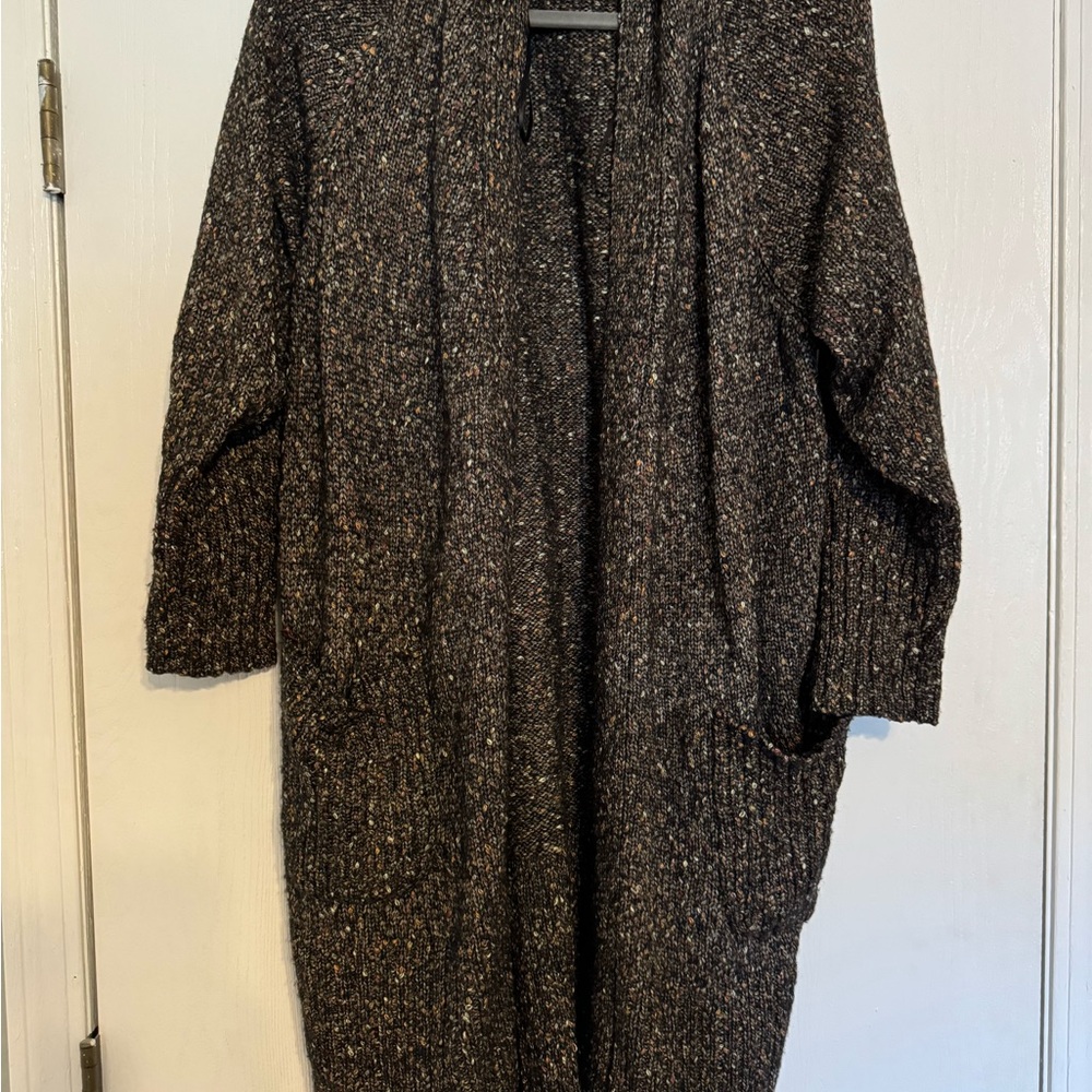 Cozy Brown Knit Sweater